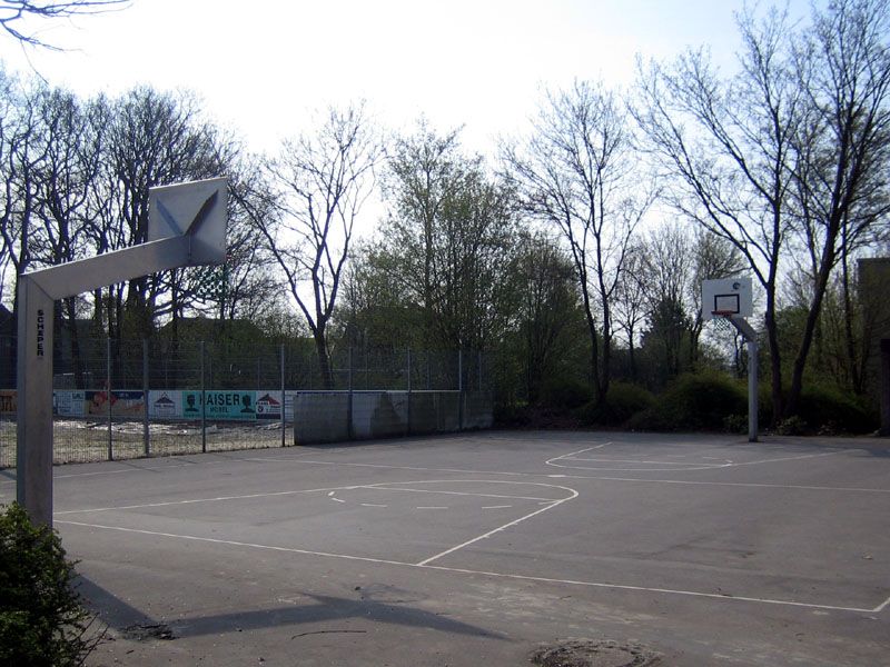 Basketballplatz an der Hauptschule